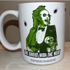 Bettle Juice Mug The Ghost With The Most